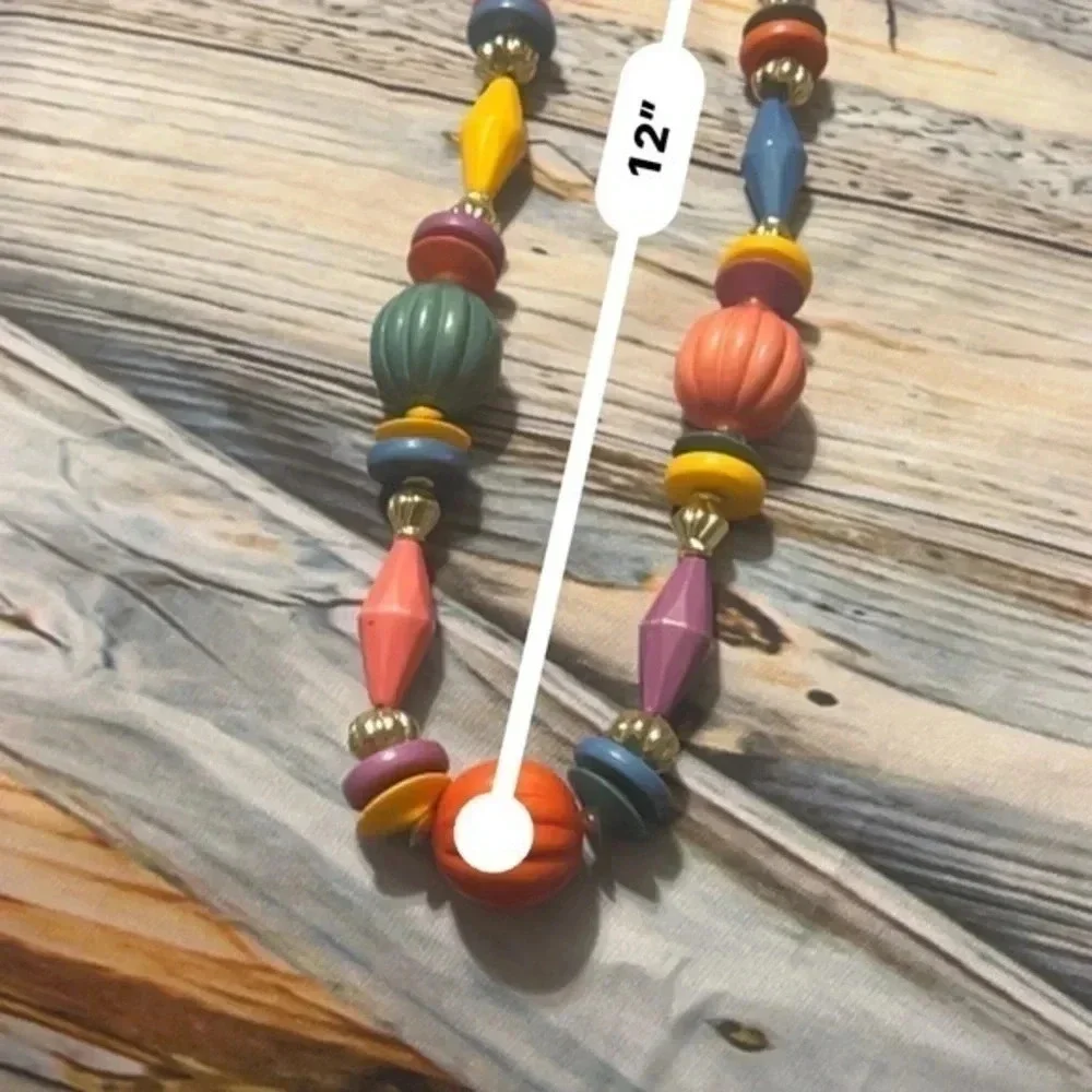 Beautiful Colorful Beaded Necklace